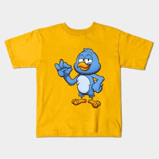 Perfect Blue Bird Kids T-Shirt